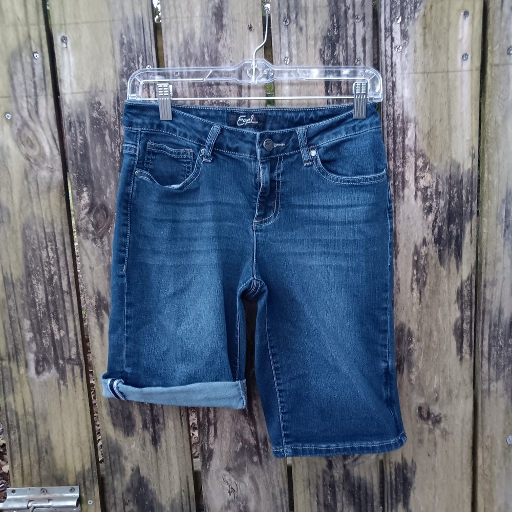 EARL Jean Denim Bermuda Shorts 6